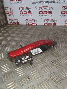 FORD FUSION EXTERIOR DOOR HANDLE IN RED PASSENGER REAR NSR FACELIFT 2006 - 2012
