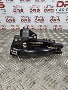 AUDI A4 B8 EXTERIOR DOOR HANDLE BLACK LZ9Y PASSENGER FRONT NSF 5 DOOR (2008-2014