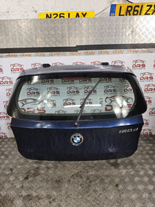 BMW E87 TAILGATE BOOTLID COMPLETE 120D 1 SERIES TIEF SEEBLAU METALLIC LCI 04-11