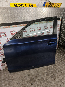 BMW E87 FRONT DOOR COMPLETE (TIEF SEE BLAU METALLIC) PASSENGER NSF (2004 - 2011)