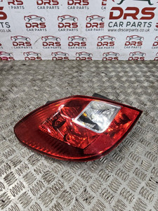 VAUXHALL CORSA D REAR LIGHT UNIT + BULB HOLDER 5 DOOR PASSENGER NSR (2006 - 2011
