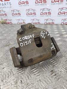 VAUXHALL CORSA E BRAKE CALIPER + CARRIER 1.2 PETROL DRIVERS FRONT OSF 2015-2019