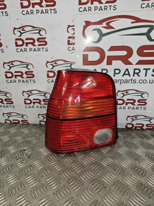 VW LUPO REAR LIGHT UNIT + BULB HOLDER 3 DOOR PASSENGER LEFT NSR (1998 - 2005)