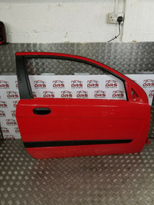 CHEVROLET AVEO DOOR IN RED 3 DOOR DRIVERS O/S (2005 - 2011) MK1