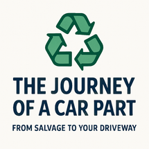 ♻️ The Journey of a Car Part: From Salvage to Your Driveway