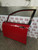 HONDA JAZZ DOOR IN RED PASSENGER N/S/F 5 DOOR (2002 - 2008) MK1