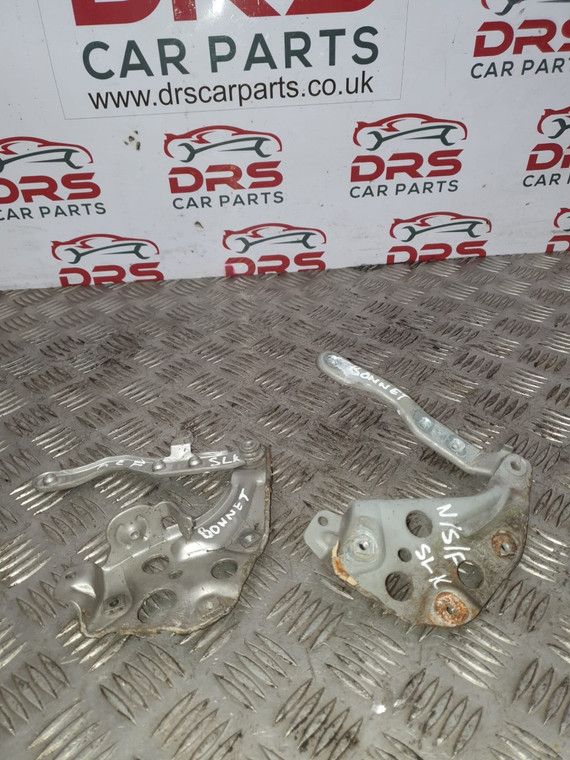 MERCEDES SLK 230 BONNET HINGES (PAIR) KOMPRESSOR AUTO 2.3 PETROL (1996 - 2004)