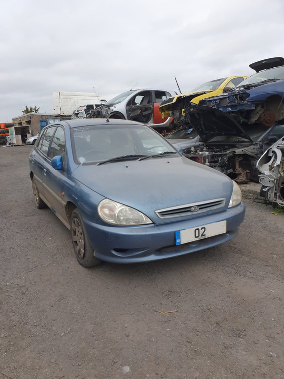 KIA RIO 1.3 LX 5 DOOR 1.4 PETROL (2002)