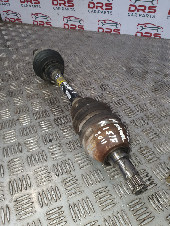 VAUXHALL MERIVA B DRIVESHAFT PASSENGER (N/S/F) 1.4 TURBO (2011)