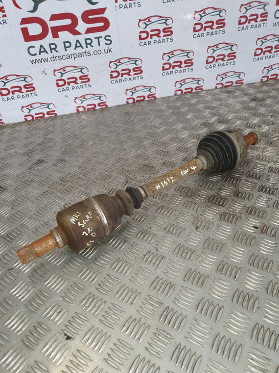 FIAT SCUDO DRIVESHAFT PASSENGER (N/S/F) DIESEL 2.0 MK1 FACELIFT(2006)