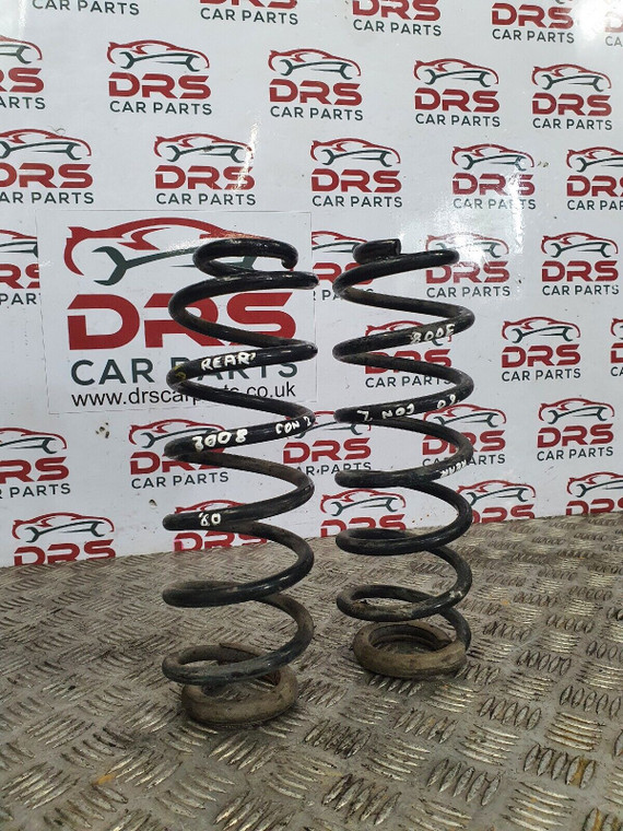 PEUGEOT 3008 REAR COIL SPRINGS SET PAIR 1.6 DIESEL 2010