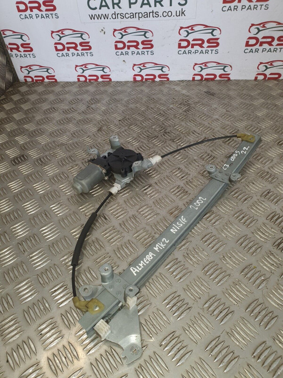 NISSAN ALMERA MK2 ELECTRIC WINDOW MOTOR REGULATOR MECHANISM 5 DOOR PASSENGER NSF