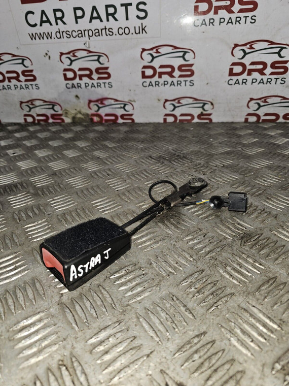 VAUXHALL ASTRA J MK6 SEAT BELT BUCKLE STALK DRIVERS FRONT OSF 5 DOOR (09-15) 