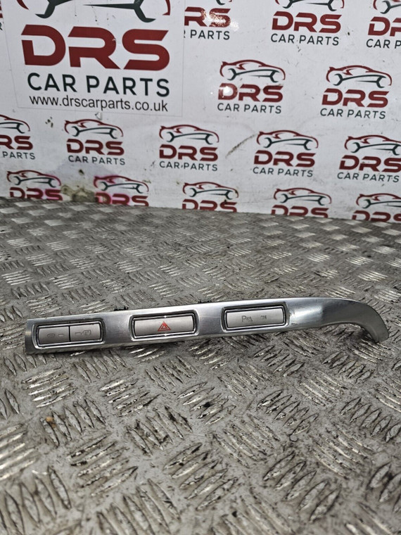 FORD S-MAX MK1 HAZARD SWITCH CONTROL + SILVER TRIM DASH PANEL (2006 - 2010) 