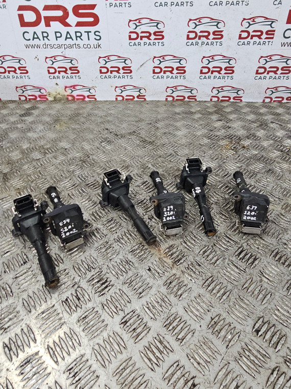 BMW E39 IGNITION COILS 520I 5 SERIES 6 CYLINDER 1996 - 2004