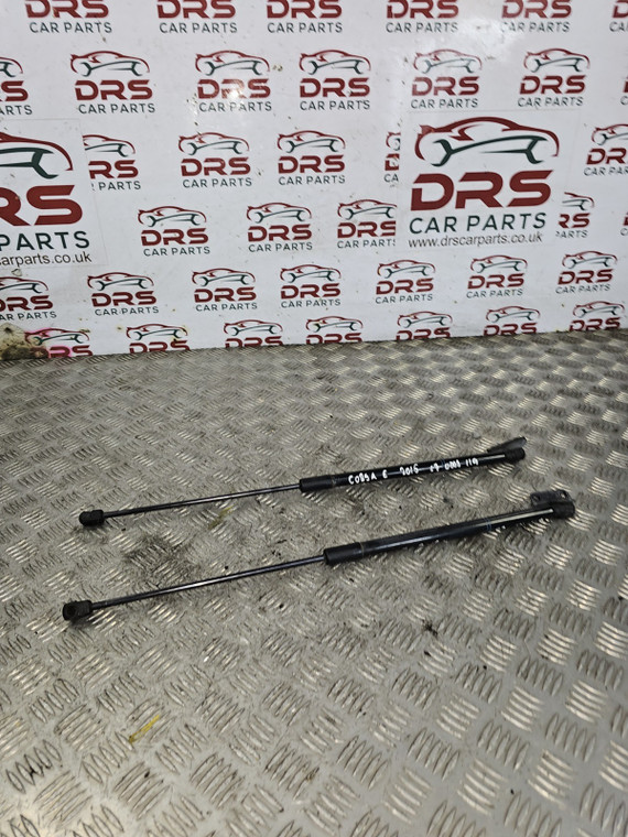 VAUXHALL CORSA E TAILGATE BOOTLID STRUTS SUPPORT LIFTERS X2 PAIR (2015 - 2019)