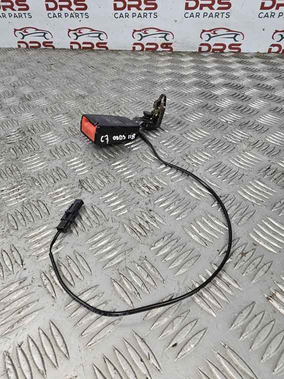 VAUXHALL CORSA E SEAT BELT BUCKLE STALK DRIVERS REAR RIGHT OSR (2015 - 2019)