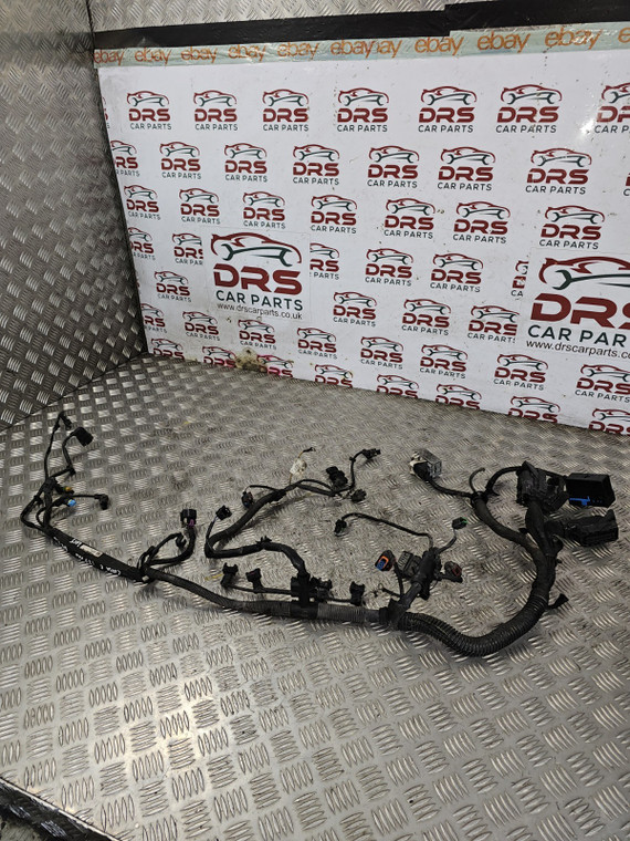 VAUXHALL CORSA E  ENGINE ECU WIRING LOOM HARNESS 1.2 PETROL B12XEL MANUAL (15-19