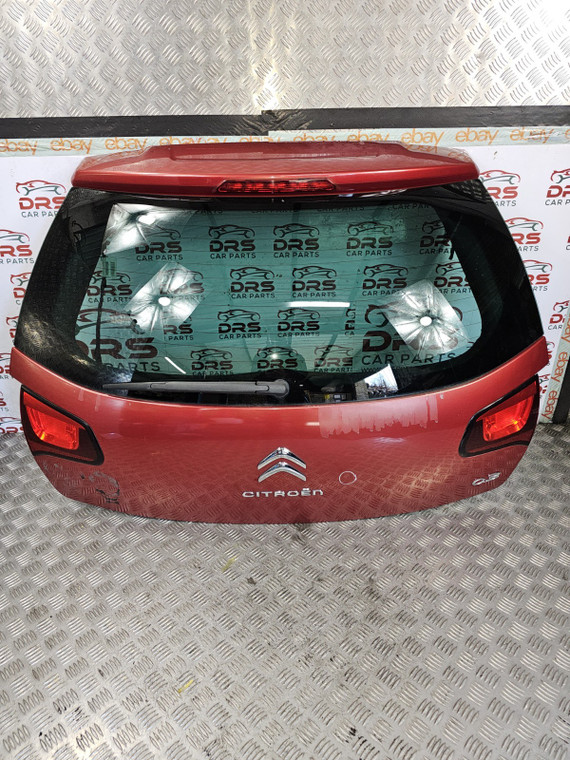 CITROEN C3 VTR MK2 TAILGATE BOOTLID (COMPLETE) 5 DOOR (RED EKQD) 2009 - 2013
