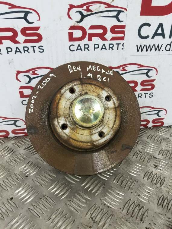 RENAULT MEGANE CONVERTIBLE REAR HUB BEARING + DISK 1.9 DCI (2002 - 2009) Mk2
