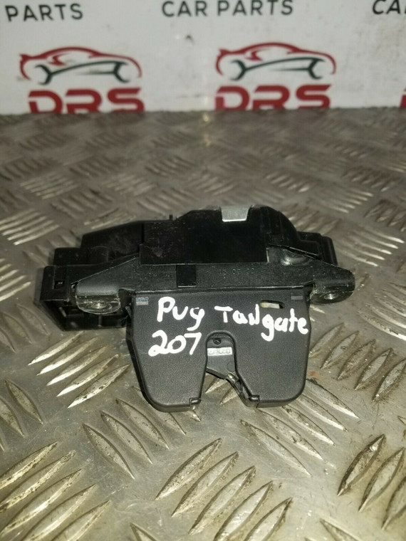 PEUGEOT 207 TAILGATE LOCK CATCH LATCH MECHANISM 3 DOOR BOOTLID (2006 - 2013)