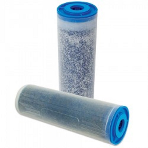 Aries Color Changing Deionization Cartridges, 2.5" x 20", Clear, (Case of 9)