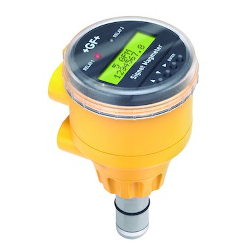 Signet Type 2551 Magmeter; Display Version with Relays, 4 to 20 mA, PVDF & Titanium, 10 to 36"