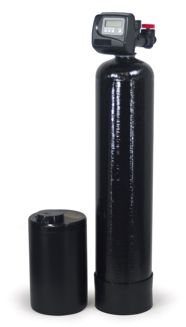 10" x 44" Iron Filter Unit with C-Series Filter Valve 3/4" Tube Adapters Managanese Greensand and Pot Tank
