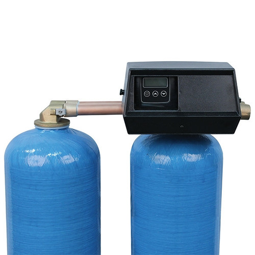 Fleck 9100 Electronic Valve Less Drain Line Flow Control and Cover