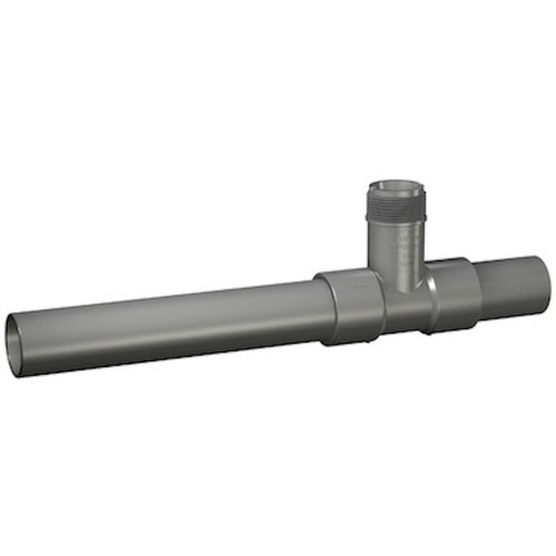 Signet Tee with Pipe, PVC 2.0"
