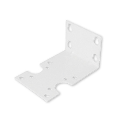 Bracket White 2.95 W x 4.50 D x 2.30 H Single Commercial Housing (Box of 100)