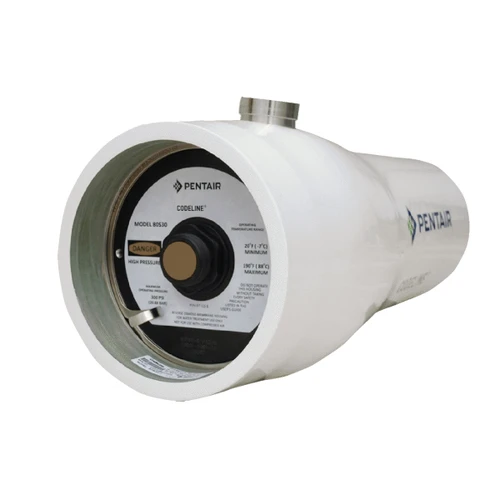 Pentair CodeLine 80S45-6 8" x 240" FRP Membrane Housing, ASME, Side Port, 1D5D, 450 PSI, 6 Membranes