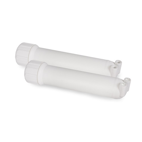 1.8" x 12" MH03 Series White Membrane Housing, Quick Connect, Double O-Ring