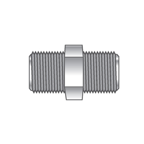 Plastic Nipple 3/8" (Box of 200)