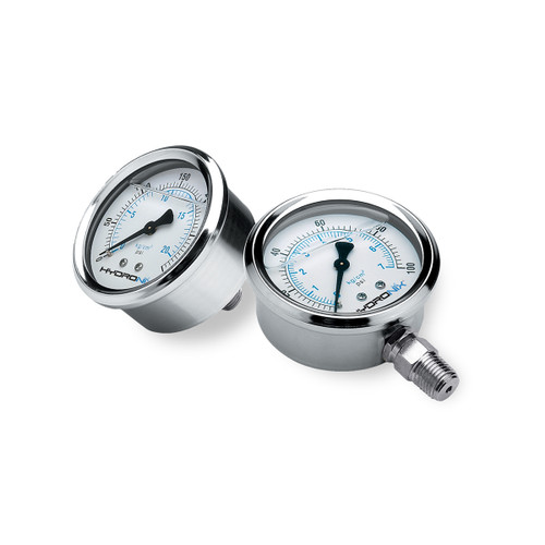 4" Gauge 0-100PSI All S.S. 1/4" NPT Back Flange (Box of 18)