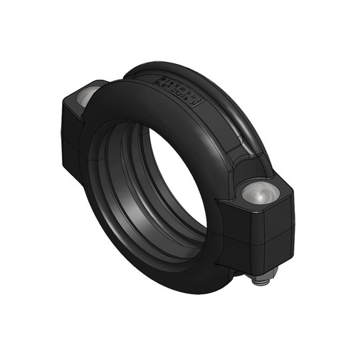 Piedmont grooved pipe Style P Coupling, 1.5 inch, 200 psi, Noryl