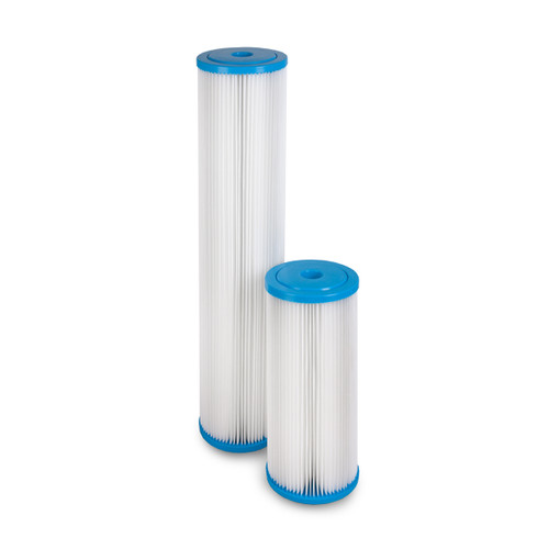 Polyester Pleated Filter 4.5" X 9 3/4", 20 micron (Box of 12)