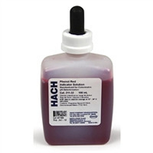 Hach Phenol Red Indicator Solution, 4oz