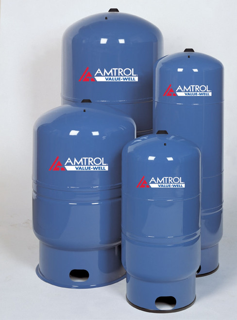 Value-Well Pre-Pressurized Tank, 15" x 48", 32 Gallon