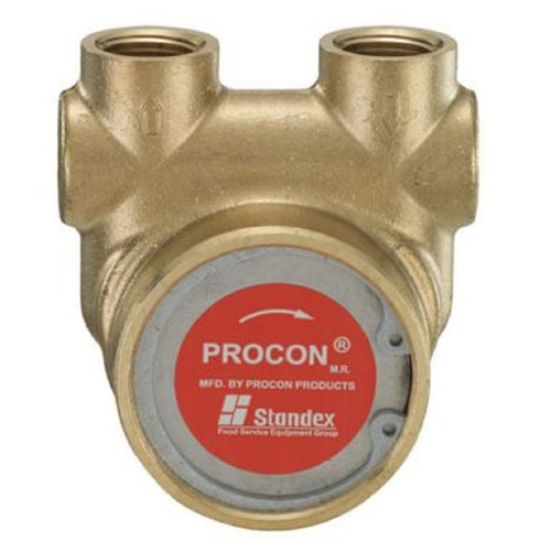 Procon 102A100F11AA Brass Rotary Vane Water Pump, 100 GPH, 151 to 250 PSI