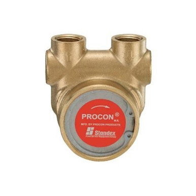 Procon 102A100F11PA Brass Rotary Vane Water Pump, 100 GPH, 151 to 250 PSI Relief Valve
