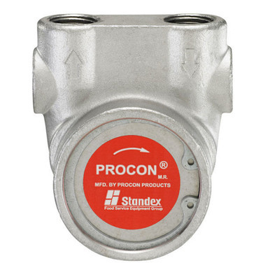 Procon 103A080F11BB Stainless Steel Rotary Vane Water Pump, 80 GPH, 100 to 150 PSI Relief Valve
