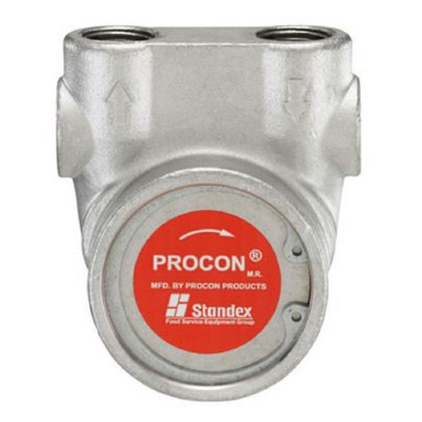 Procon 113C100F31XX Stainless Steel NSF Rotary Vane Water Pump, 100 GPH, No Relief Valve