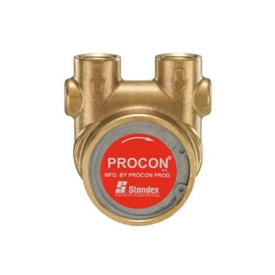 Procon 104A115F11BA Brass Rotary Vane Water Pump, 115 GPH, 151 to 250 PSI Relief Valve