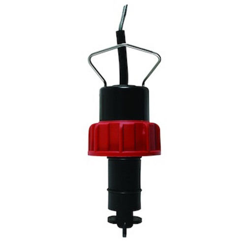 Signet 198801622 Type 515 Rotor-X Standard Mount Paddlewheel PP, Titanium, Black PVDF, 10 to 36"