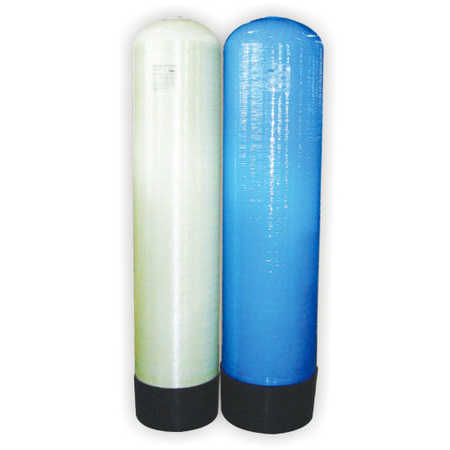 softener / filtration system Tank, 24" x 72", 4" Top Only, with Base, Natural