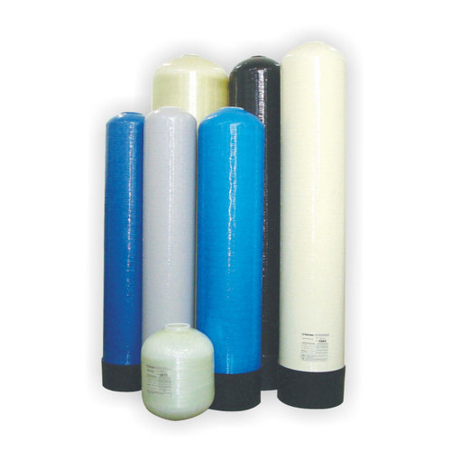 softener / filtration system Tank, 10" x 54", 2.5" Top, with Base, Natural