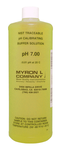 Myron L pH 7 Buffer Solution — NIST Traceable, 1 Quart