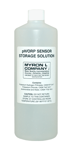 Myron L pH/ORP Sensor Storage Solution — NIST Traceable, 1 Quart