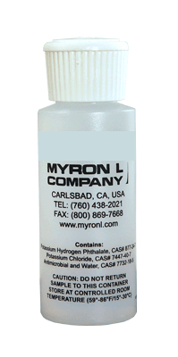 Myron L 442 Natural Water™ Standard Solution 3,000ppm/3,900µS — NIST Traceable, 2 Ounce